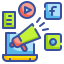 video marketing icon